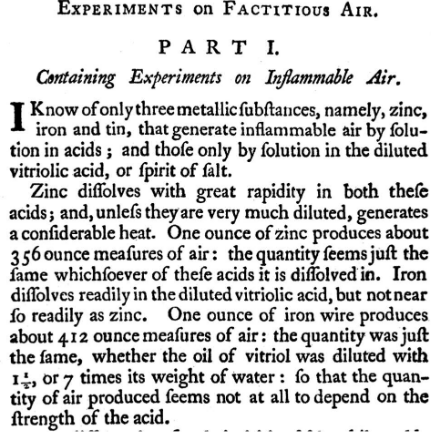 Inflammatory Air Production in Henry's Own Words