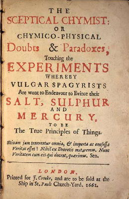 Robert Boyle's *Sceptical Chymist*