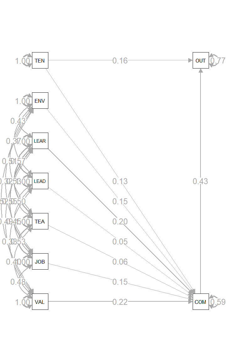 路径分析的结果