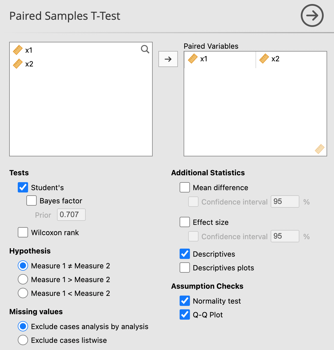 การทดสอบ Paired Sample T-Test